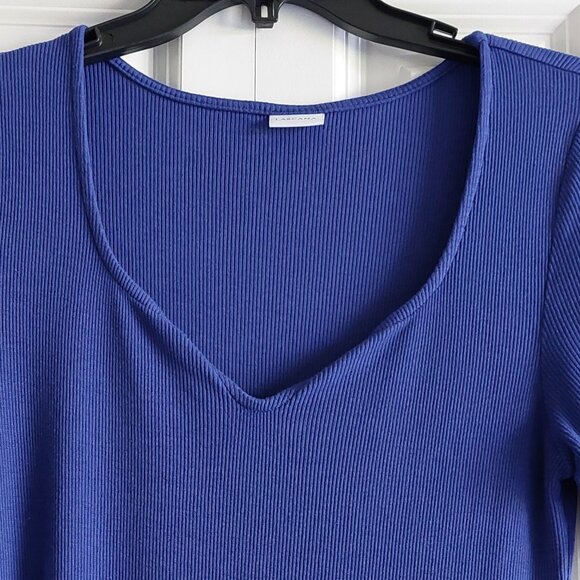 Lascana Short Sleeve Tops 1 Black & 1 Blue Women's Size 8/10 - Picture 11 of 16